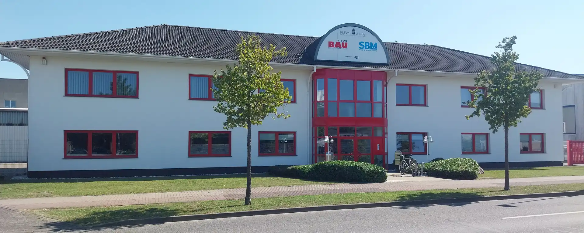 Das Gebäude von wetreu in Wismar